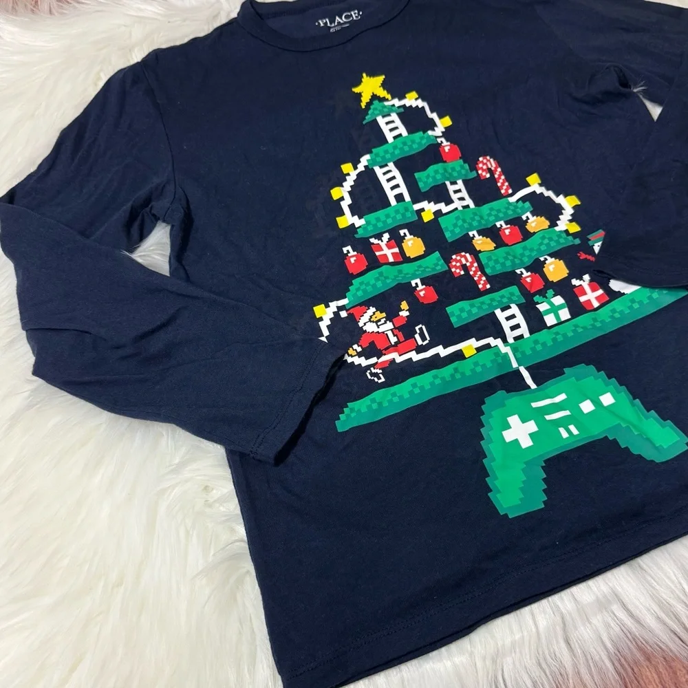 The Children’s Place “Gamer” Christmas Long Sleeve Shirt - Boys Size M (7/8)